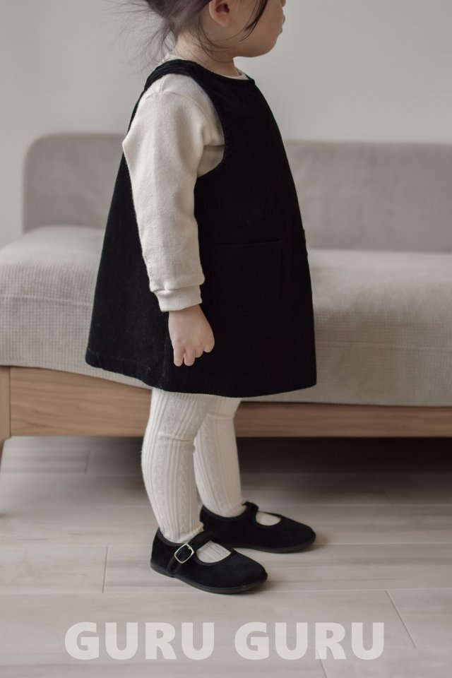 Guru Guru - Korean Baby Fashion - #babyboutiqueclothing - Fleece Round Tee - 8