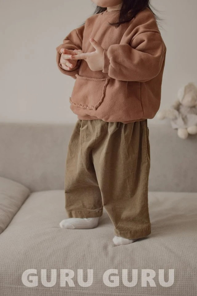 Guru Guru - Korean Baby Fashion - #babyboutique - Pocket Sweatshirt - 4