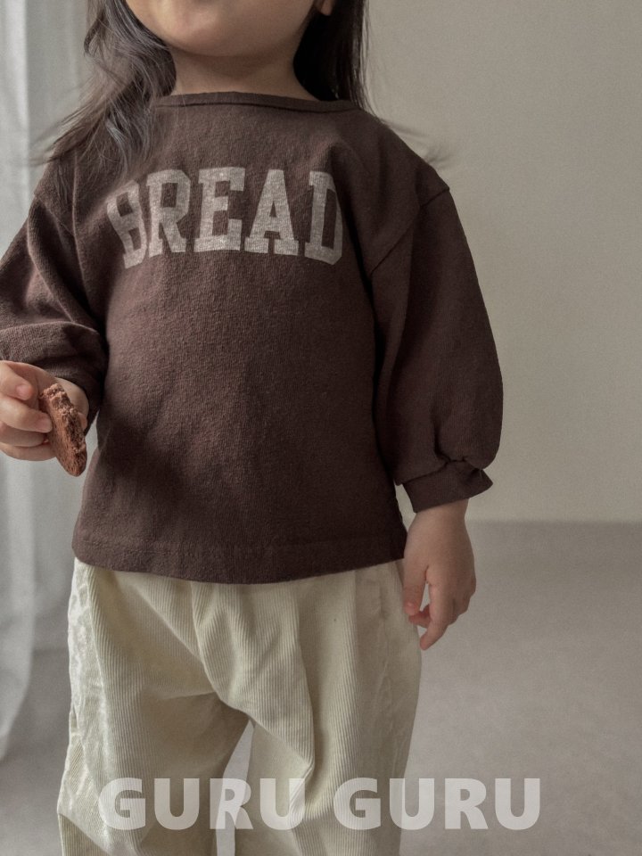 Guru Guru - Korean Baby Fashion - #babyclothing - Bread Tee - 10