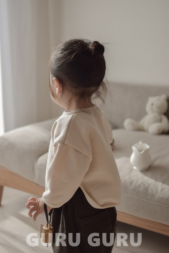 Guru Guru - Korean Baby Fashion - #babyclothing - Round Puff Tee - 7