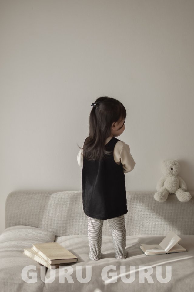 Guru Guru - Korean Baby Fashion - #babyclothing - Corduroy One-piece - 8
