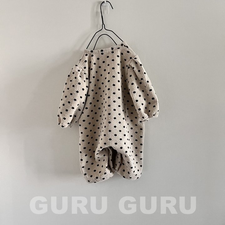 Guru Guru - Korean Baby Fashion - #babyboutiqueclothing - Puff Romper - 4