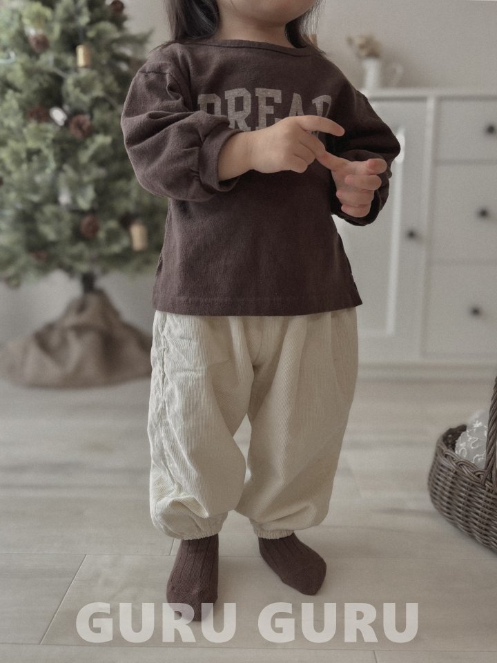 Guru Guru - Korean Baby Fashion - #babyfashion - Bread Tee - 11