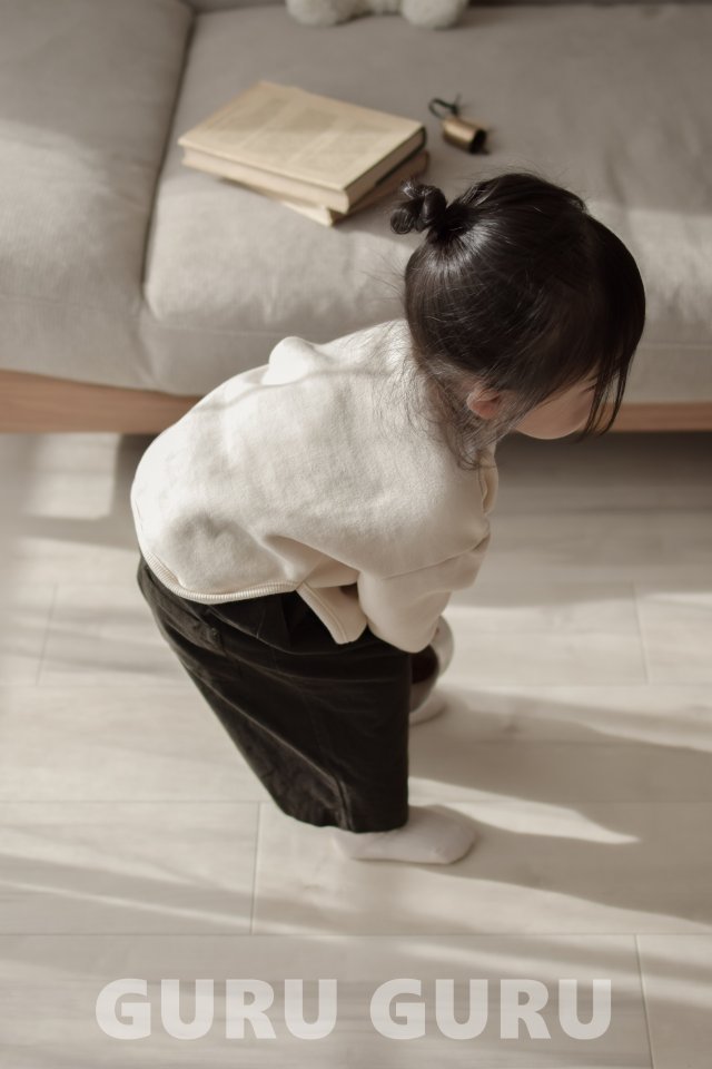 Guru Guru - Korean Baby Fashion - #babyfashion - Round Puff Tee - 8