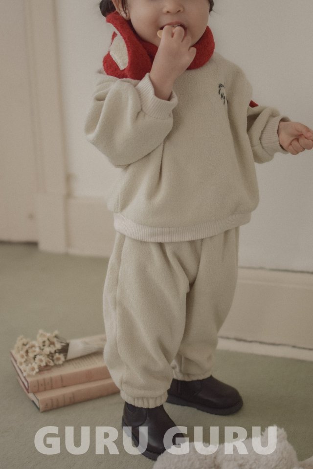 Guru Guru - Korean Baby Fashion - #babyfashion - Terry Fleece Set - 10