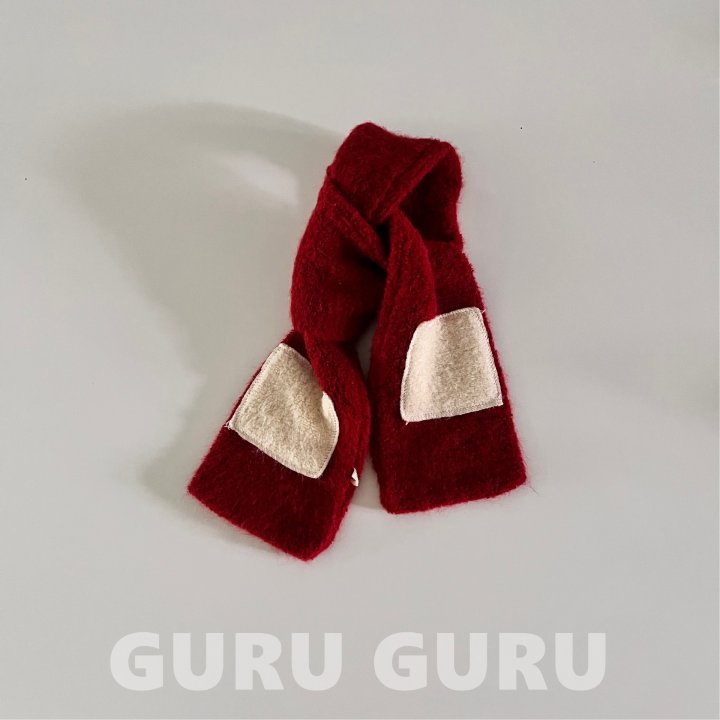 Guru Guru - Korean Baby Fashion - #babyfever - Square Muffler - 2