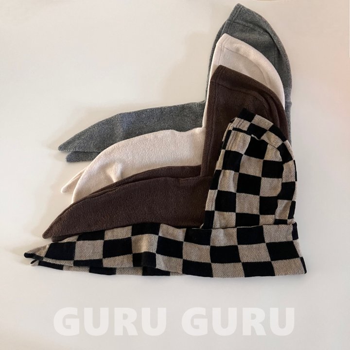 Guru Guru - Korean Baby Fashion - #babyfever - Hooded Muffler