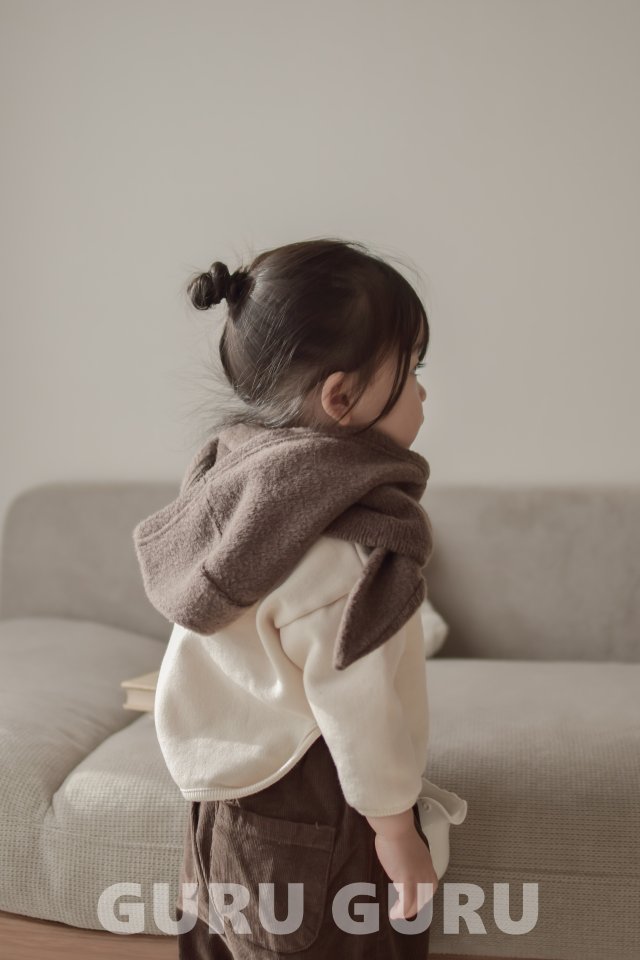 Guru Guru - Korean Baby Fashion - #babyfever - Round Puff Tee - 9