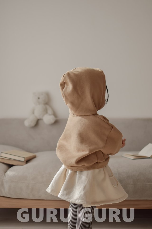 Guru Guru - Korean Baby Fashion - #babyfever - Hood Tee - 6