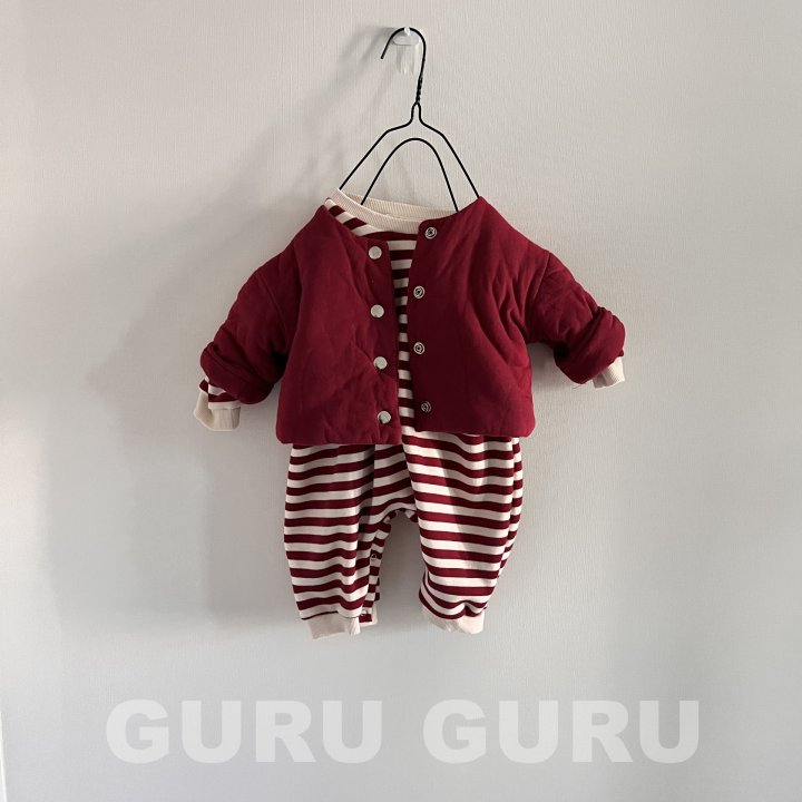 Guru Guru - Korean Baby Fashion - #babyfever - Bonding Jacket - 5