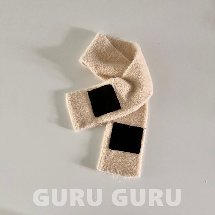 Guru Guru - Korean Baby Fashion - #babygirlfashion - Square Muffler - 3