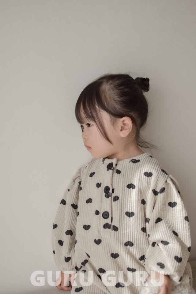 Guru Guru - Korean Baby Fashion - #babygirlfashion - Puff Romper - 7