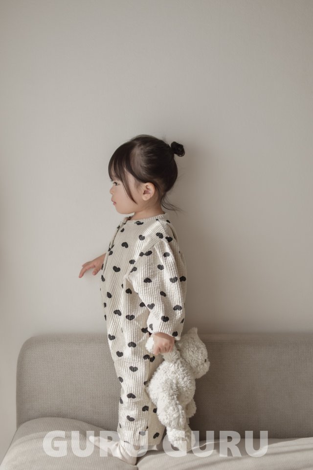 Guru Guru - Korean Baby Fashion - #babylifestyle - Puff Romper - 8