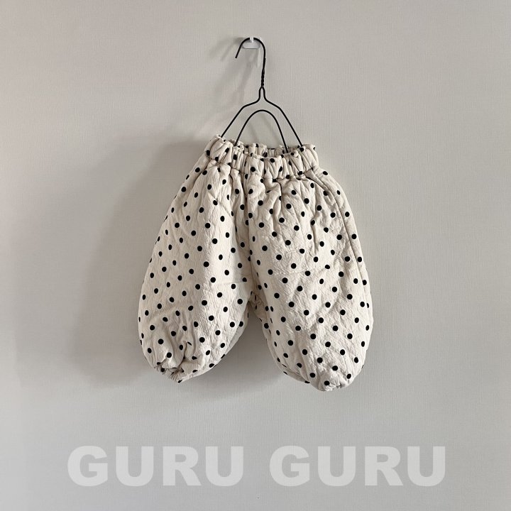 Guru Guru - Korean Baby Fashion - #babyoninstagram - Bonding Polka Dot Pants