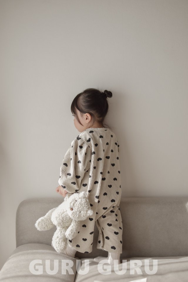 Guru Guru - Korean Baby Fashion - #babyoninstagram - Puff Romper - 9
