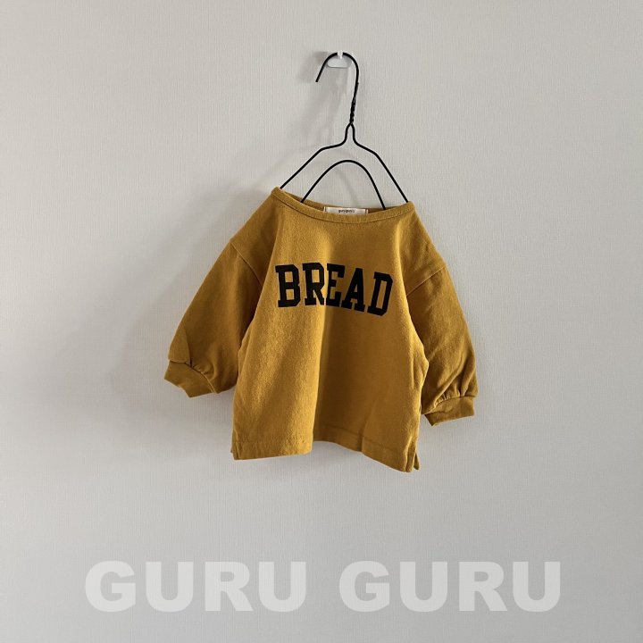 Guru Guru - Korean Baby Fashion - #babyootd - Bread Tee
