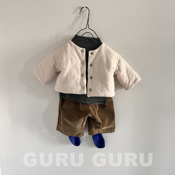 Guru Guru - Korean Baby Fashion - #babyootd - Bonding Jacket - 9