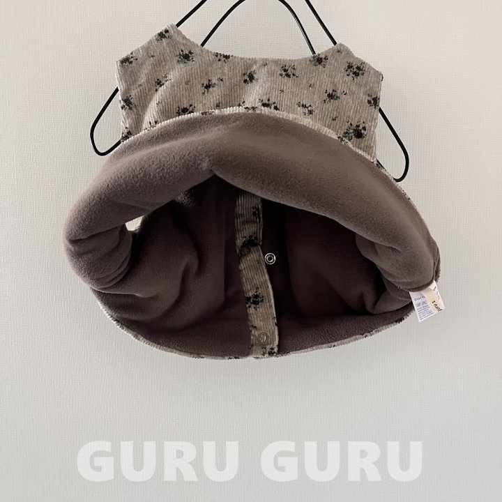 Guru Guru - Korean Baby Fashion - #babyootd - Corduroy Vest - 8