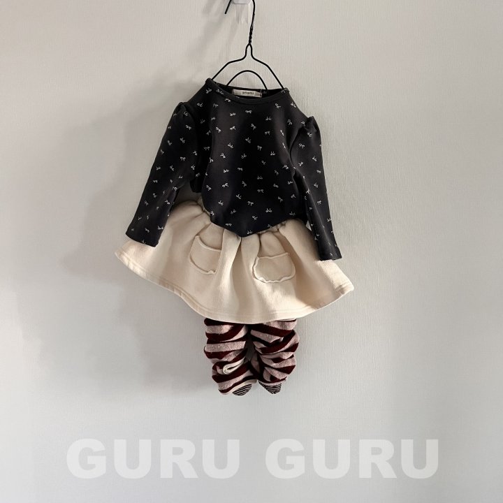 Guru Guru - Korean Baby Fashion - #babyoninstagram - Pocket Skirt - 4