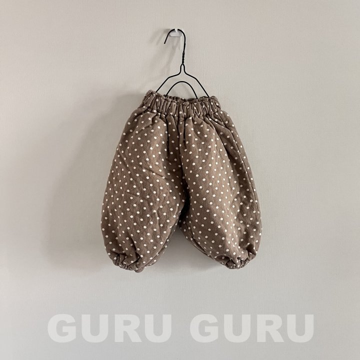 Guru Guru - Korean Baby Fashion - #babyootd - Bonding Polka Dot Pants - 2