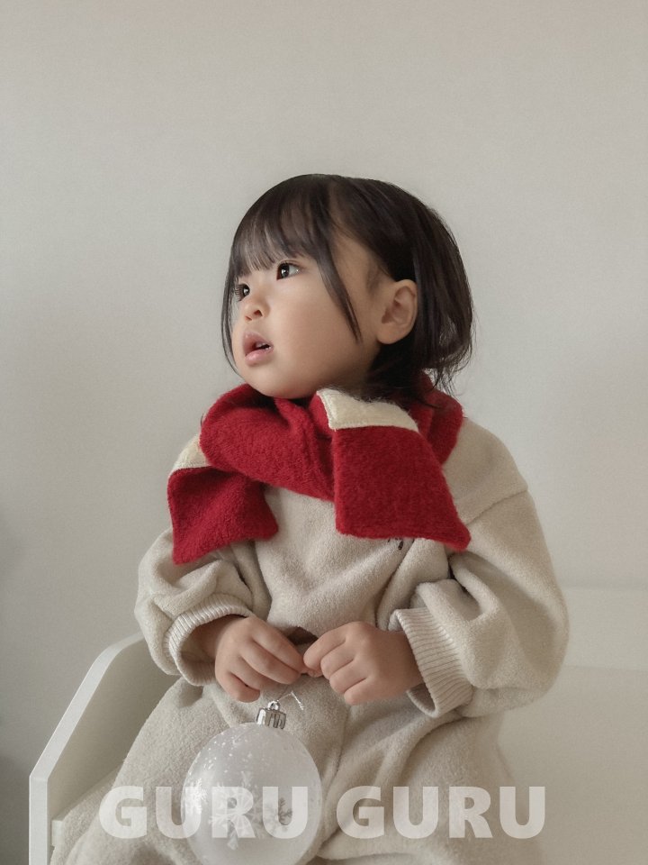 Guru Guru - Korean Baby Fashion - #babyoutfit - Square Muffler - 7