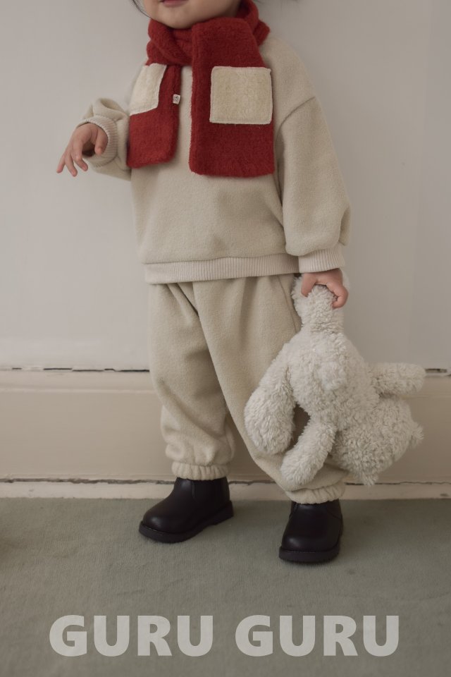 Guru Guru - Korean Baby Fashion - #babyoutfit - Square Muffler - 8