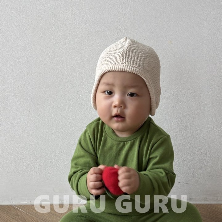 Guru Guru - Korean Baby Fashion - #babyoutfit - Winter Bonnet - 5
