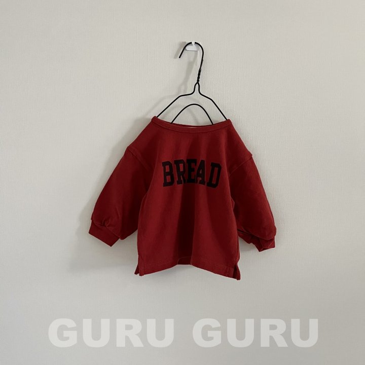 Guru Guru - Korean Baby Fashion - #babyoutfit - Bread Tee - 2