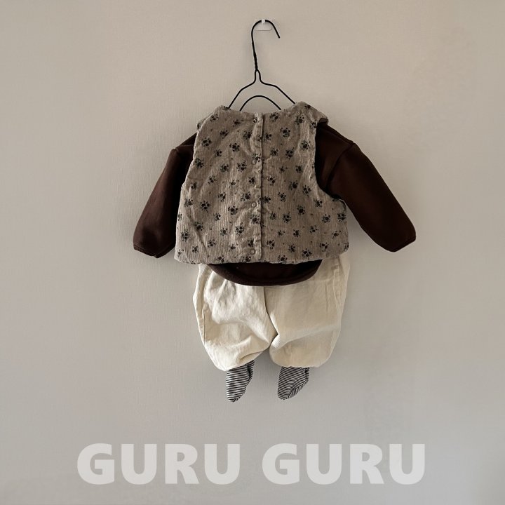 Guru Guru - Korean Baby Fashion - #babyoutfit - Round Pants - 6