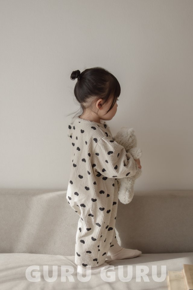 Guru Guru - Korean Baby Fashion - #babyoutfit - Puff Romper - 11