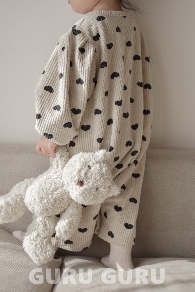 Guru Guru - Korean Baby Fashion - #babyoutfit - Puff Romper - 12