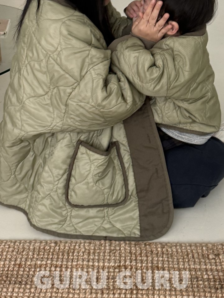 Guru Guru - Korean Baby Fashion - #babyoutfit - Adult Warm Jacket - 11