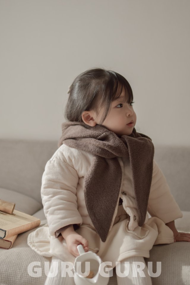 Guru Guru - Korean Baby Fashion - #babywear - Hooded Muffler - 8