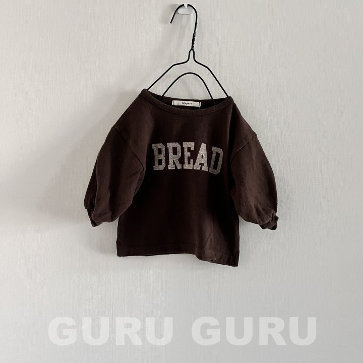 Guru Guru - Korean Baby Fashion - #babyoutfit - Bread Tee - 4