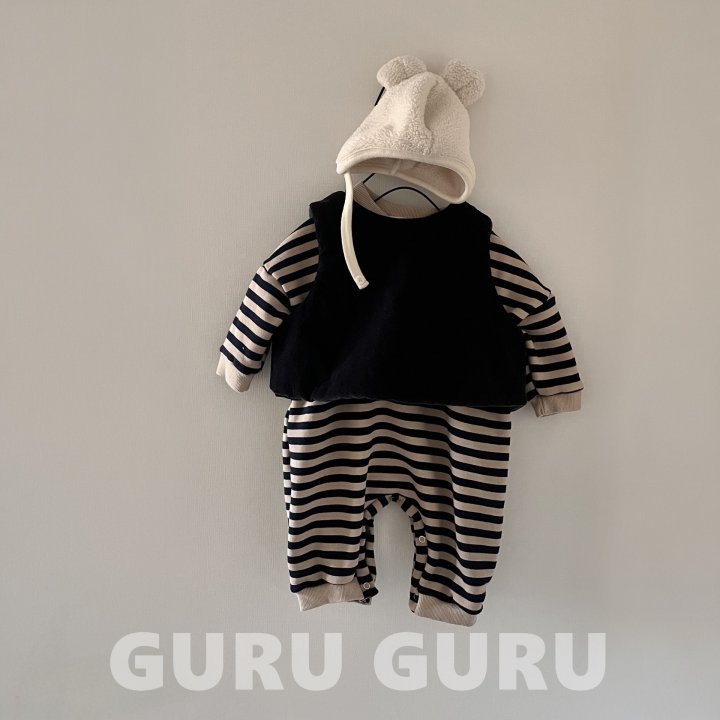 Guru Guru - Korean Baby Fashion - #babywear - Corduroy Vest - 11