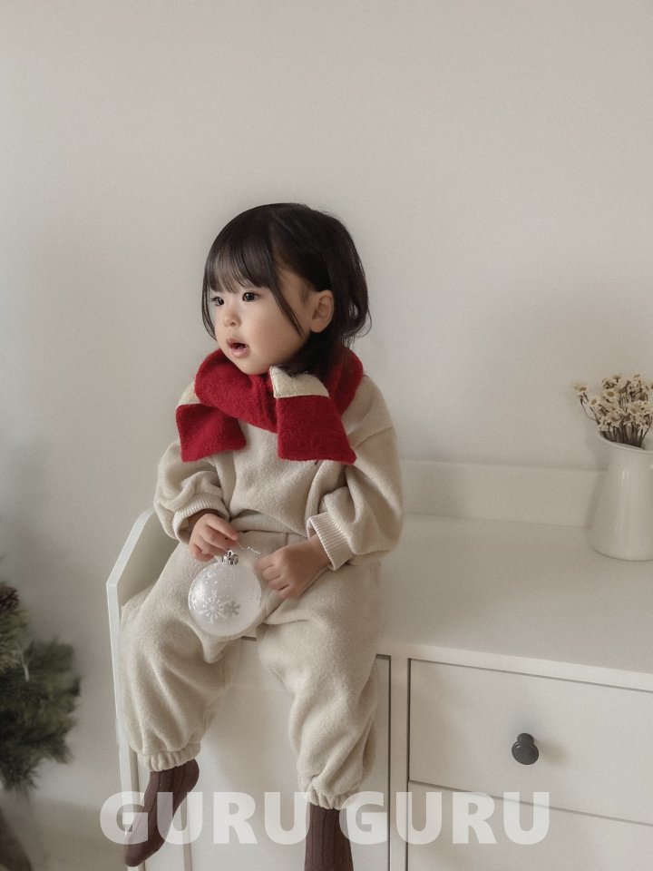 Guru Guru - Korean Baby Fashion - #onlinebabyboutique - Square Muffler - 10
