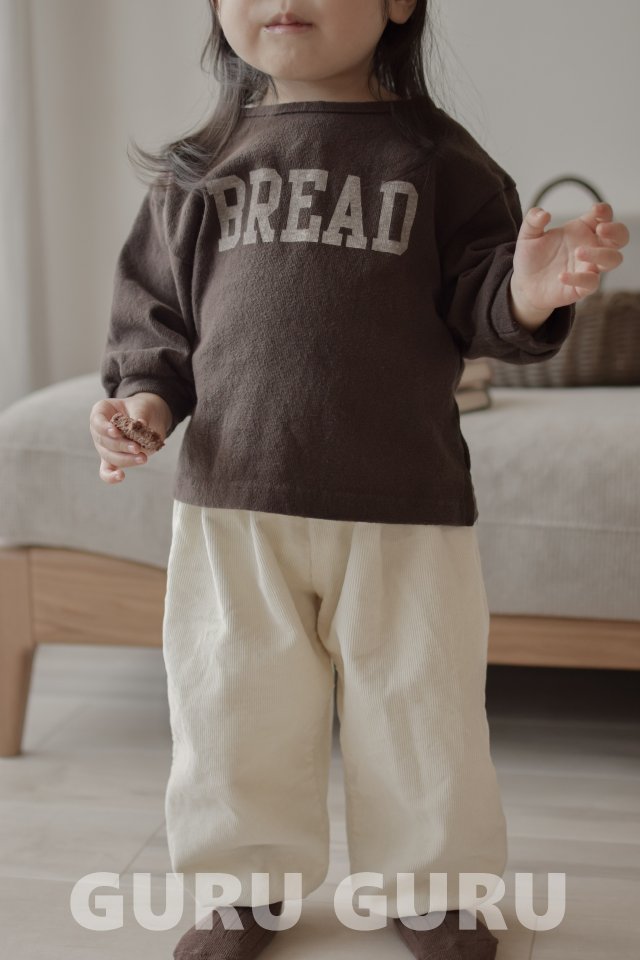 Guru Guru - Korean Baby Fashion - #onlinebabyshop - Bread Tee - 6
