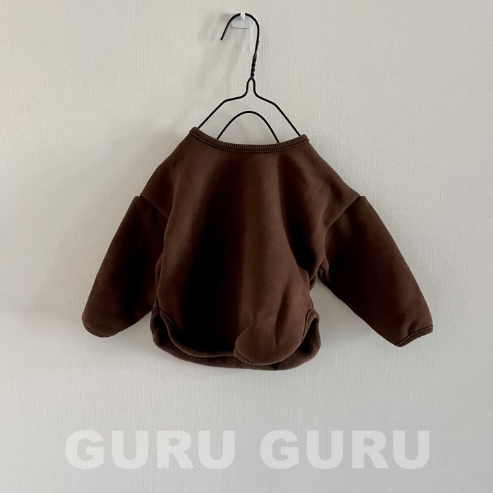 Guru Guru - Korean Baby Fashion - #onlinebabyshop - Round Puff Tee - 3