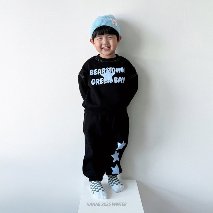 Hanab - Korean Children Fashion - #kidsshorts - Star Star Star Set - 7