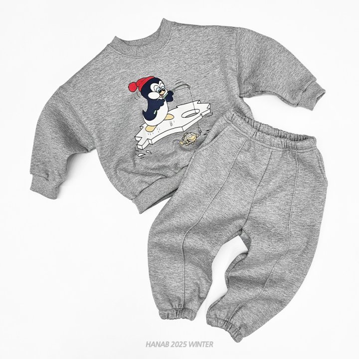 Hanab - Korean Children Fashion - #littlefashionista - Penguin Hat Set - 2