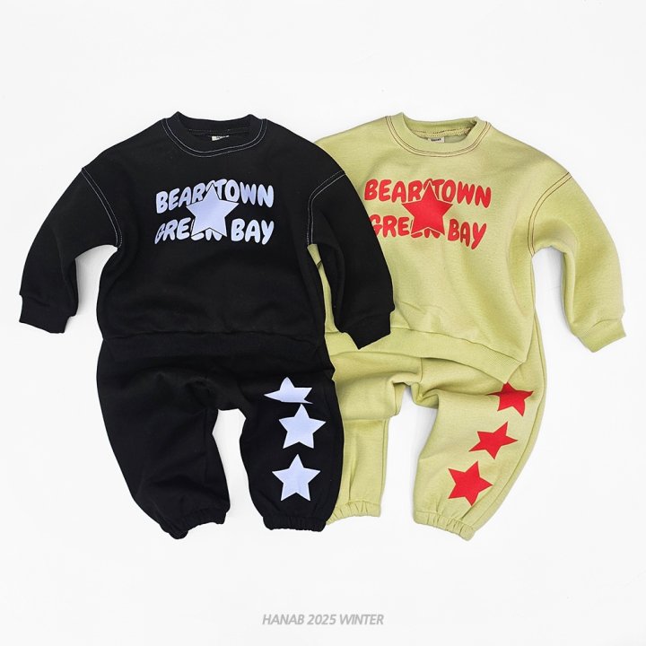 Hanab - Korean Children Fashion - #stylishchildhood - Star Star Star Set