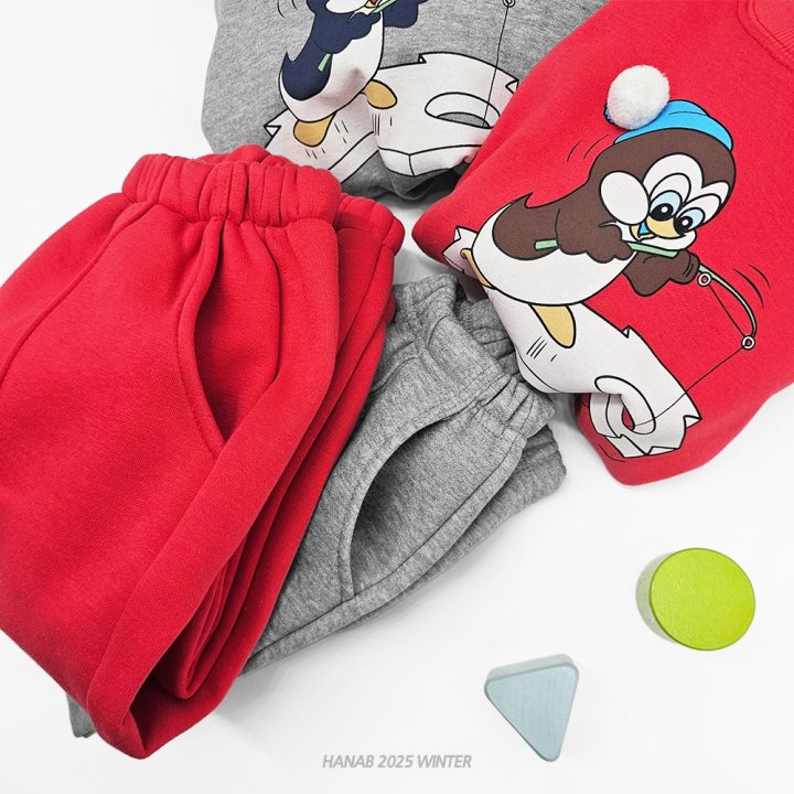 Hanab - Korean Children Fashion - #todddlerfashion - Penguin Hat Set - 6
