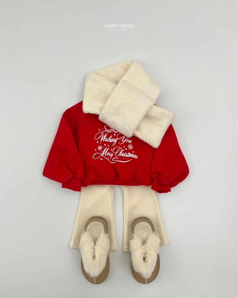 Haro Haro - Korean Children Fashion - #Kfashion4kids - Wishing You Fleece Sweatshirt - 11