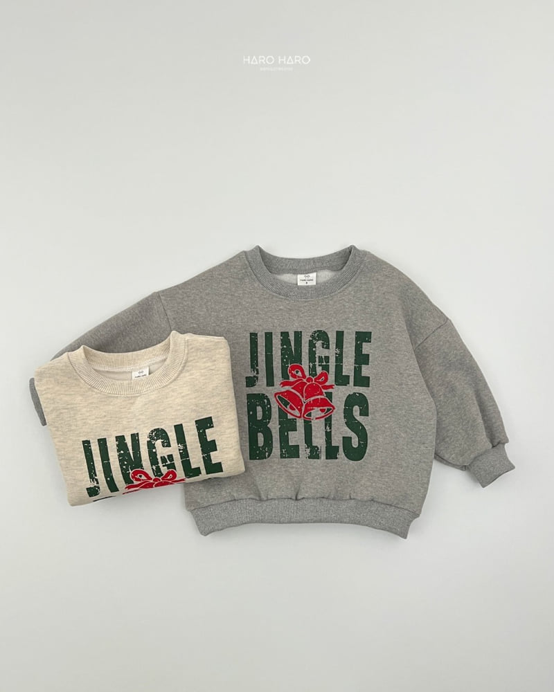 Haro Haro - Korean Children Fashion - #childrensboutique - Jingle Bell Double Fleece Sweatshirt - 8