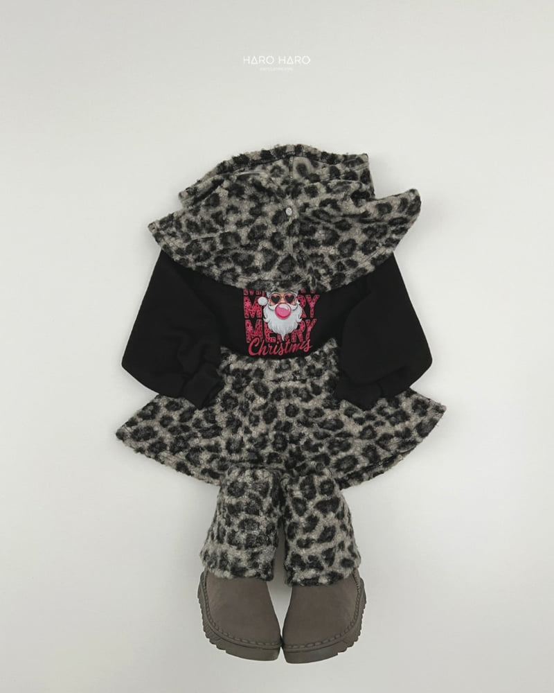 Haro Haro - Korean Children Fashion - #kidsstore - Bubble Santa Fleece Sweatshirt - 11