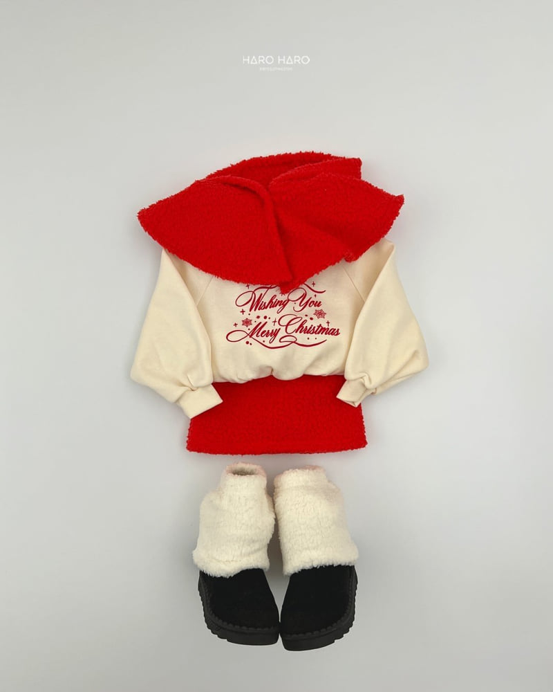 Haro Haro - Korean Children Fashion - #kidzfashiontrend - Wishing You Fleece Sweatshirt - 10