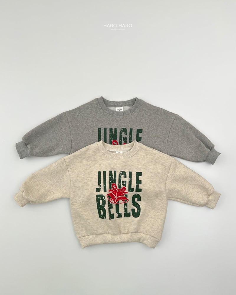 Haro Haro - Korean Children Fashion - #littlefashionista - Jingle Bell Double Fleece Sweatshirt - 2