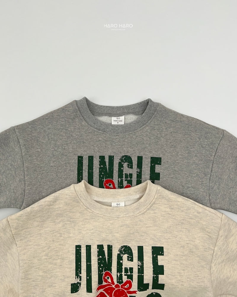 Haro Haro - Korean Children Fashion - #magicofchildhood - Jingle Bell Double Fleece Sweatshirt - 3