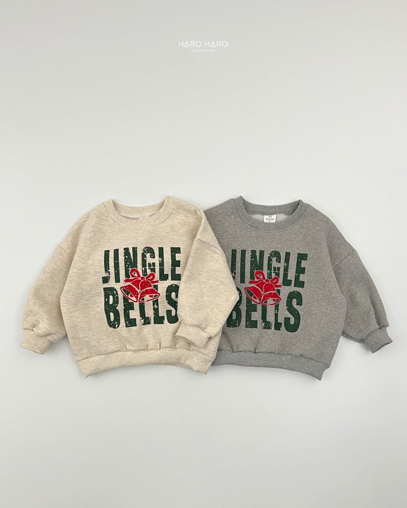Haro Haro - Korean Children Fashion - #magicofchildhood - Jingle Bell Double Fleece Sweatshirt - 4