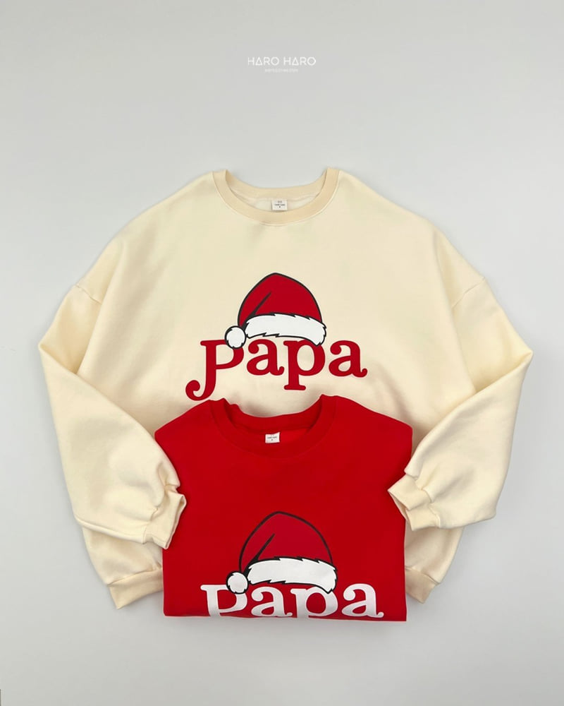 Haro Haro - Korean Women Fashion - #momslook - (Adult) Papa Double Fleece Sweatshirt - 3